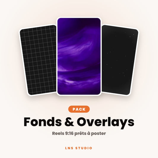 Pack Fonds & Overlays